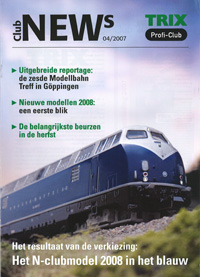 Voorpagina Trix Club News 4/2007